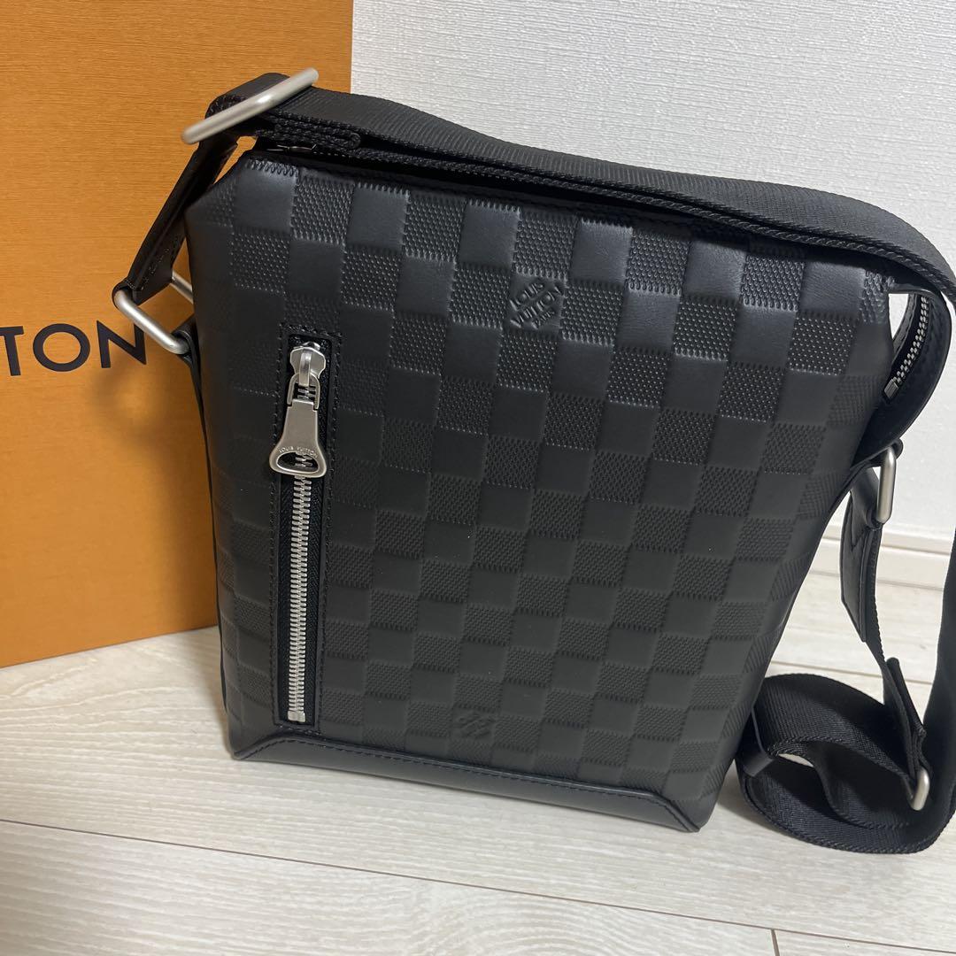 高評価アイテム LOUIS VUITTON ダミエ ブラック ショルダーバッグ バッグ