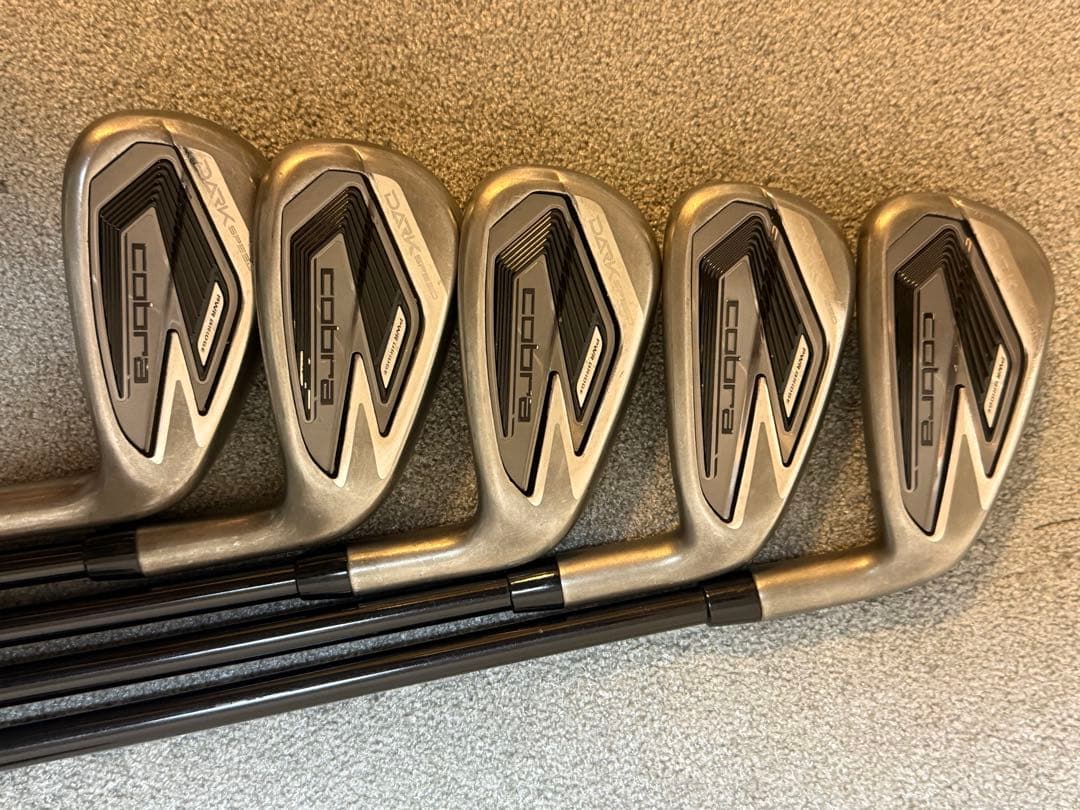 COBRA DARKSPEED IRON コブラ ダークスピード アイアン 5本