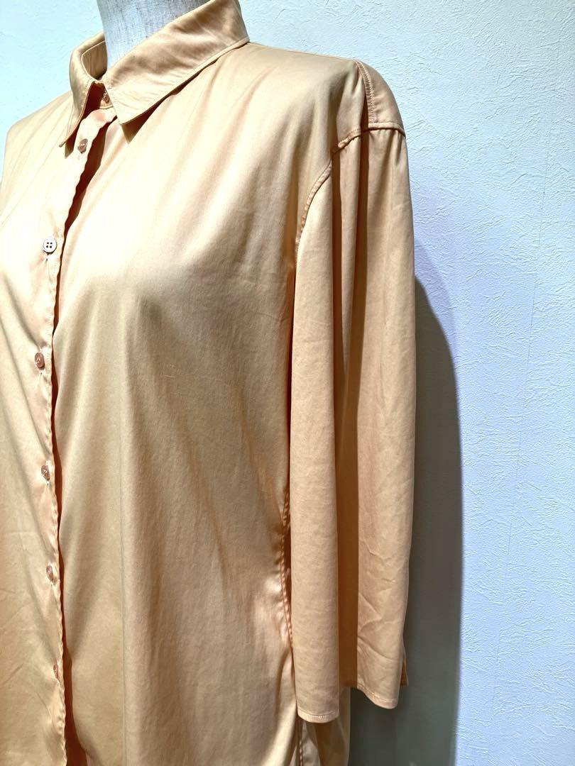 Jil Sander ボタン シャツドレス ワンピース オレンジ 22798874_52853591_1000.jpg