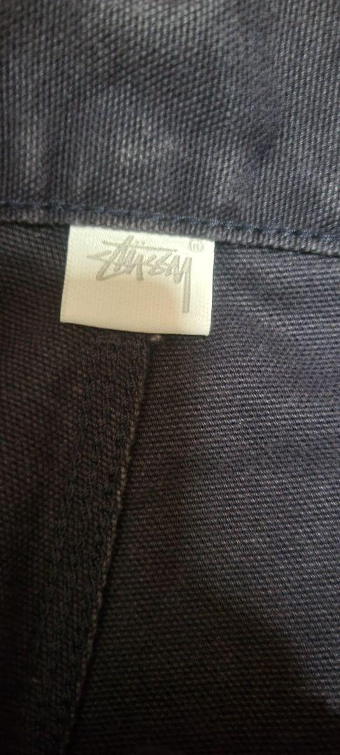 Carhartt×STUSSY　コラボ 希少カーゴパンツ ネイビー