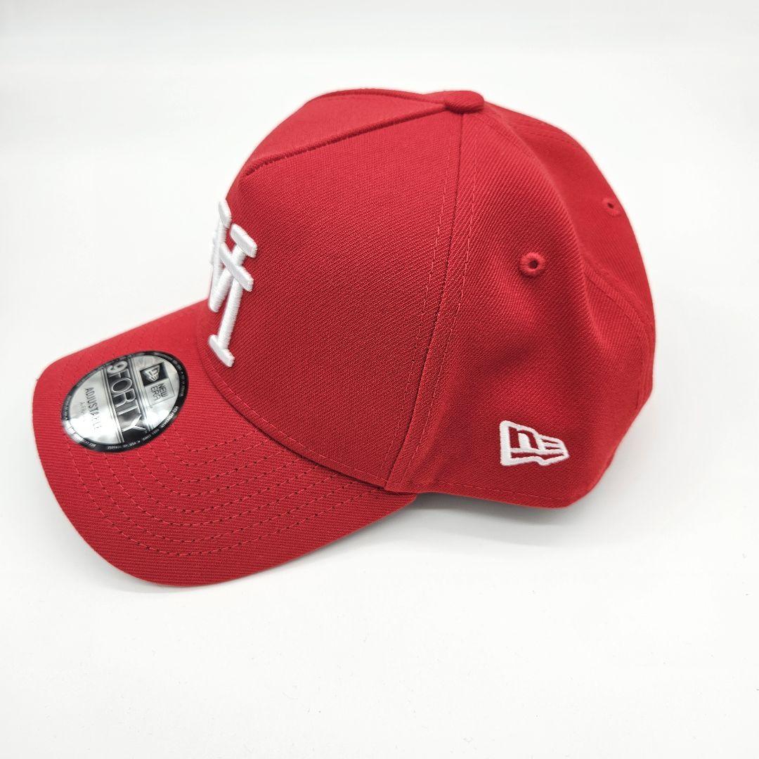 逆ロゴ 赤 ドジャース ニューエラ キャップ LA 限定 9FORTY