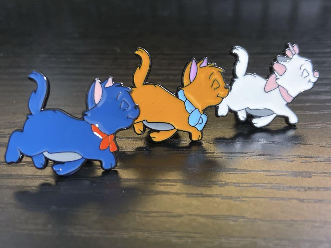 海外ディズニー☆マリー おしゃれキャット ミッキーアイコン