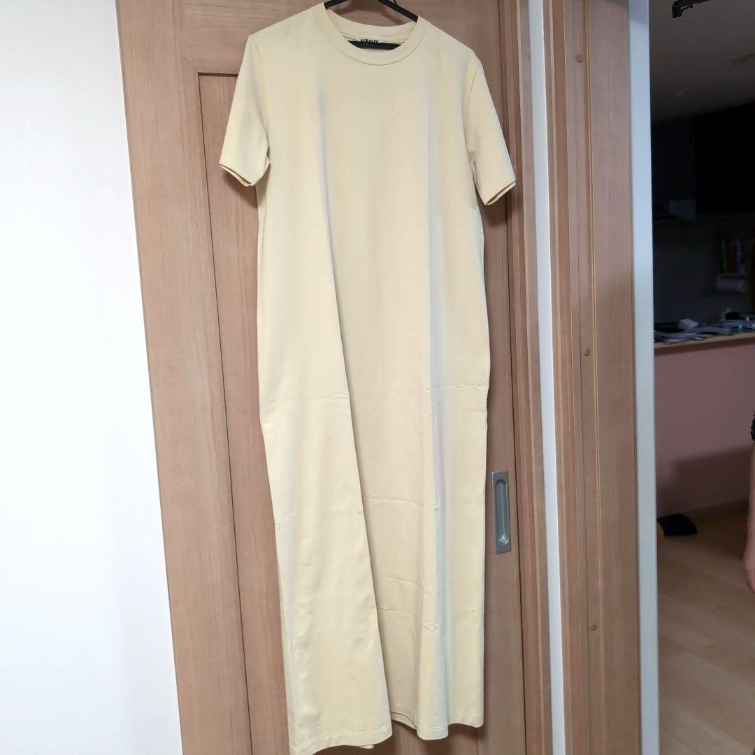 オーラリー　ロングTシャツワンピース