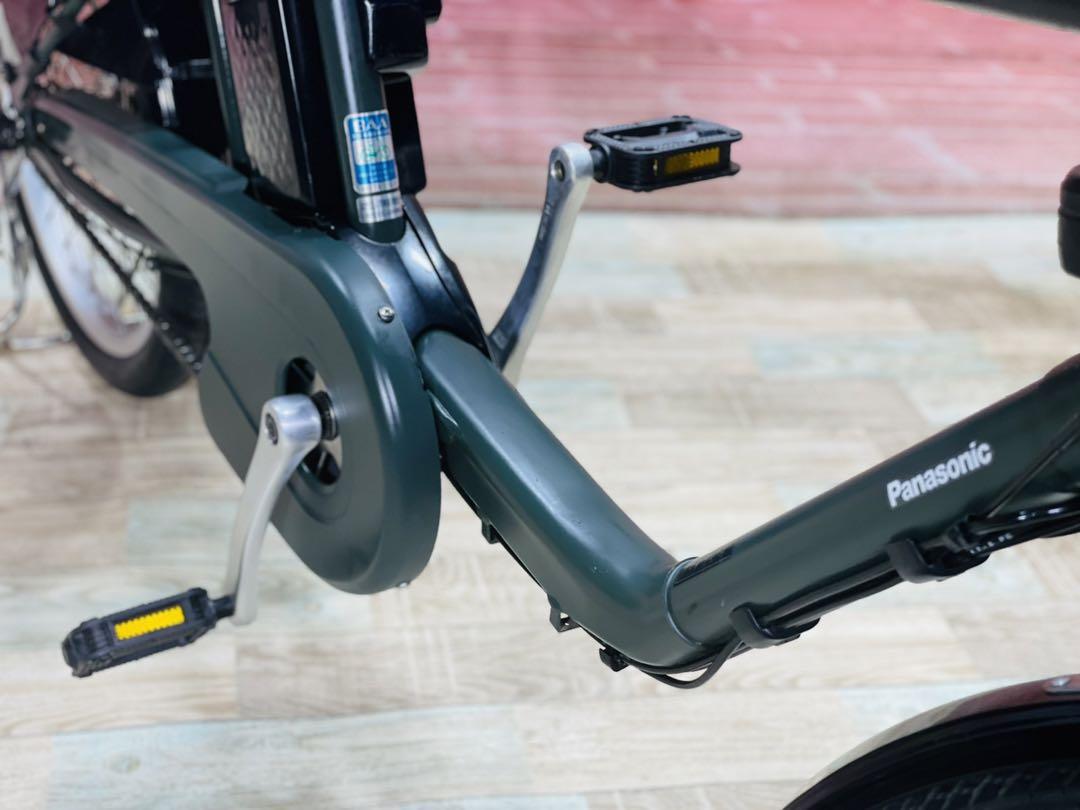 K2070 電動自転車パナソニック子供乗せ 20インチ 8Ah グリーン K2070 電動自転車パナソニック子供乗せ 20インチ 8Ah グリーン