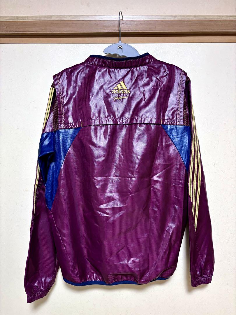 adidas professional ピステ上下セット 上S下M