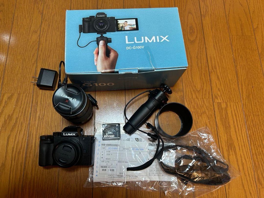 LUMIX DC-G100V ミラーレス一眼 本体とレンズ　LUMIX G X LUMIX DC-G100V ミラーレス一眼 本体とレンズ LUMIX G X