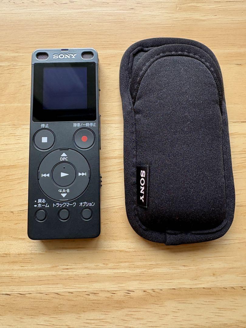 SONY ICD-UX560F ICレコーダー 本体＋キャリングポーチ