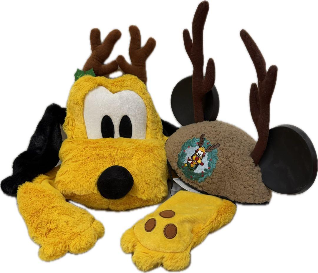 プルート クリスマス キャップ セット