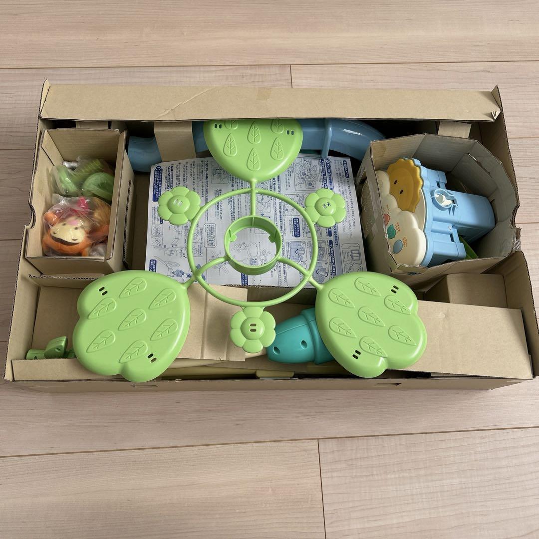 【美品】くまのプーさん えらべる回転 6WAYジムにへんしん