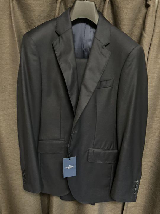 ブラック系 M専門ショップ Hackett ハケット ネイビー スーツ 36 未使用 M テーラードジャケット メンズ ブラック系m 18 414 Thepegeek Com