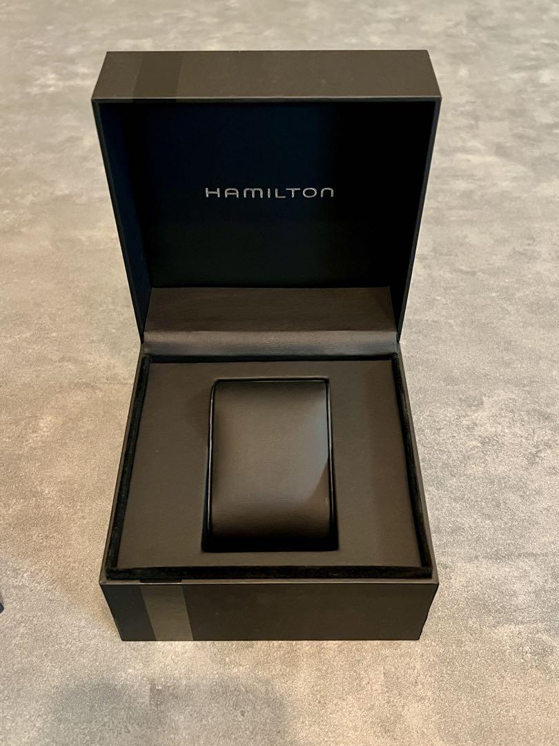 HAMILTON カーキ フィールド 黒 腕時計 箱付き 定価88000円