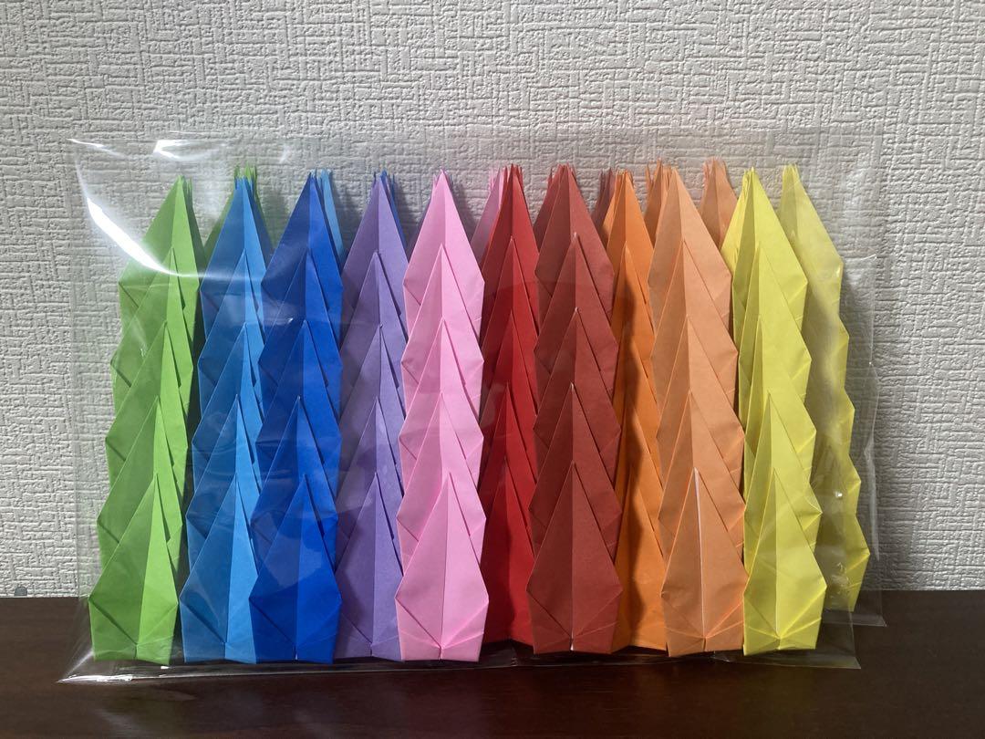 手作り折り鶴 はやい