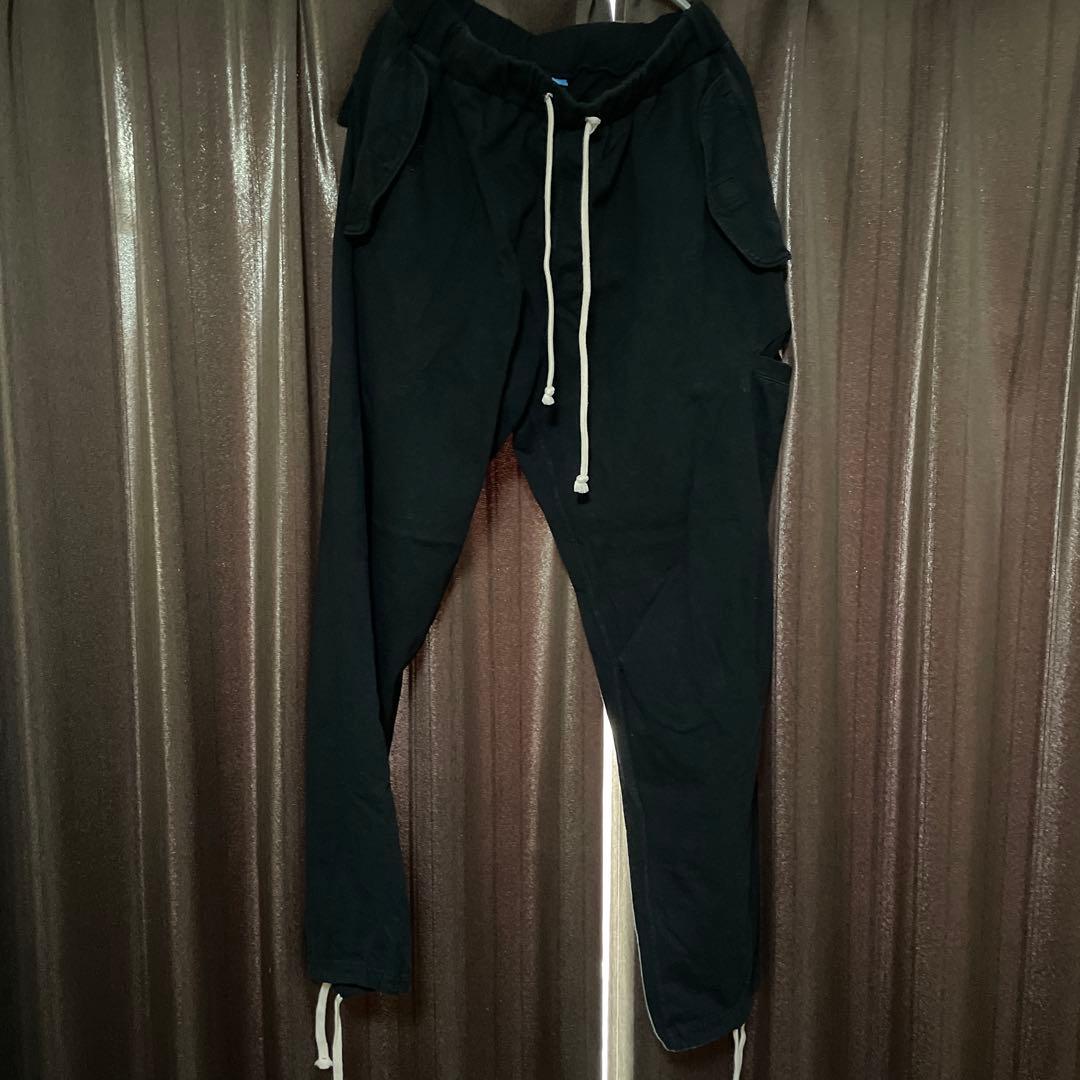 Goodon グッドオン ヘビージャージートラウザーズ ブラックM Good On