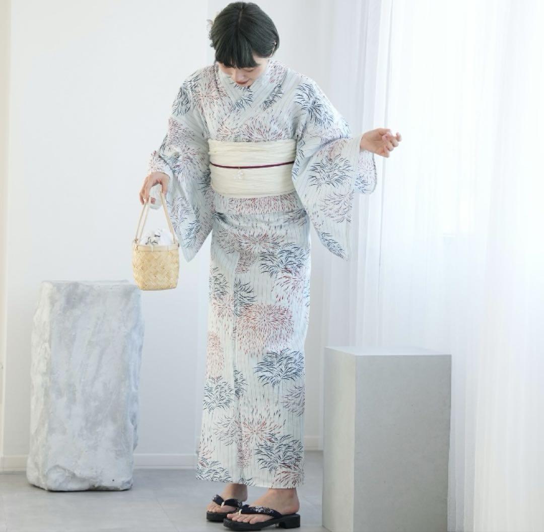 utatane ウタタネ 高級変わり織 浴衣3点セット