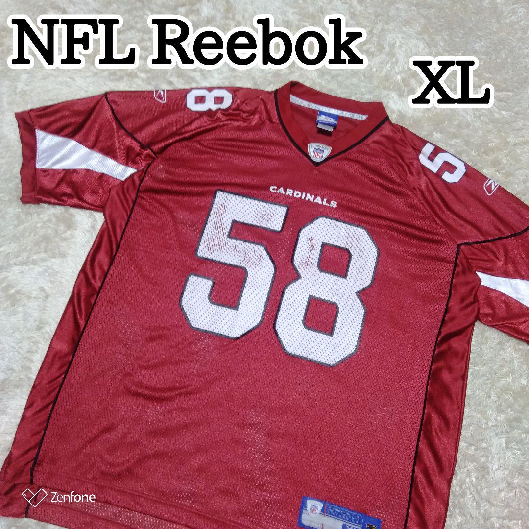 NFL Reebok 刺繍 ゲームシャツ アメフト CARDINALS