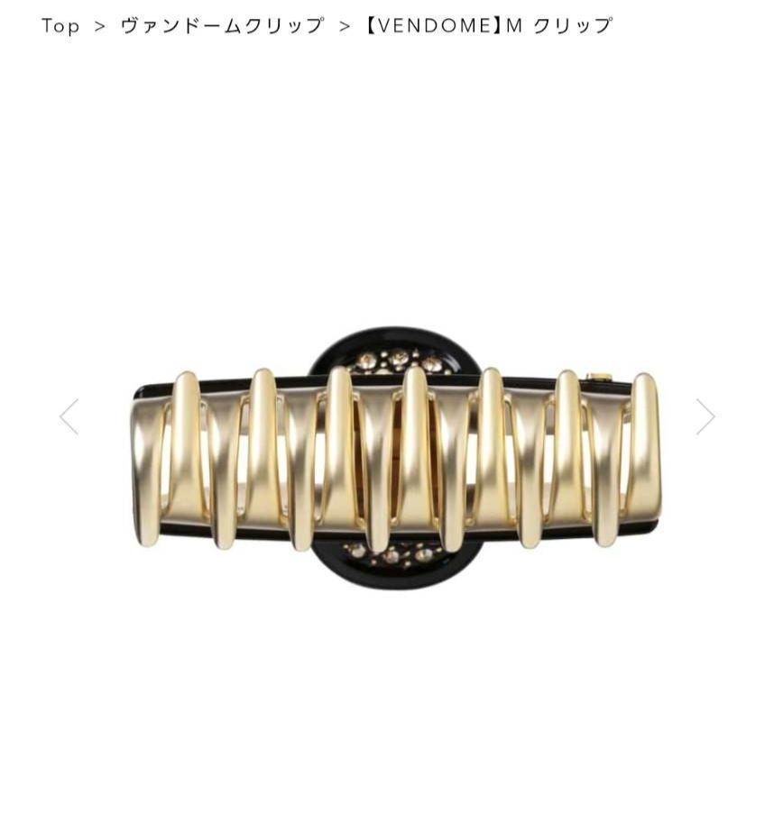 新品☆アレクサンドル ドゥ パリ【VENDOME】M クリップ