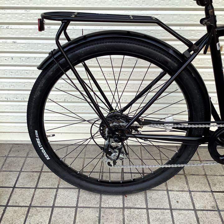最安値2023 339 ブラック 27インチ 太タイヤ j9DsR-m47150838862 シティ車 TOURBO CROSS 新作爆買い