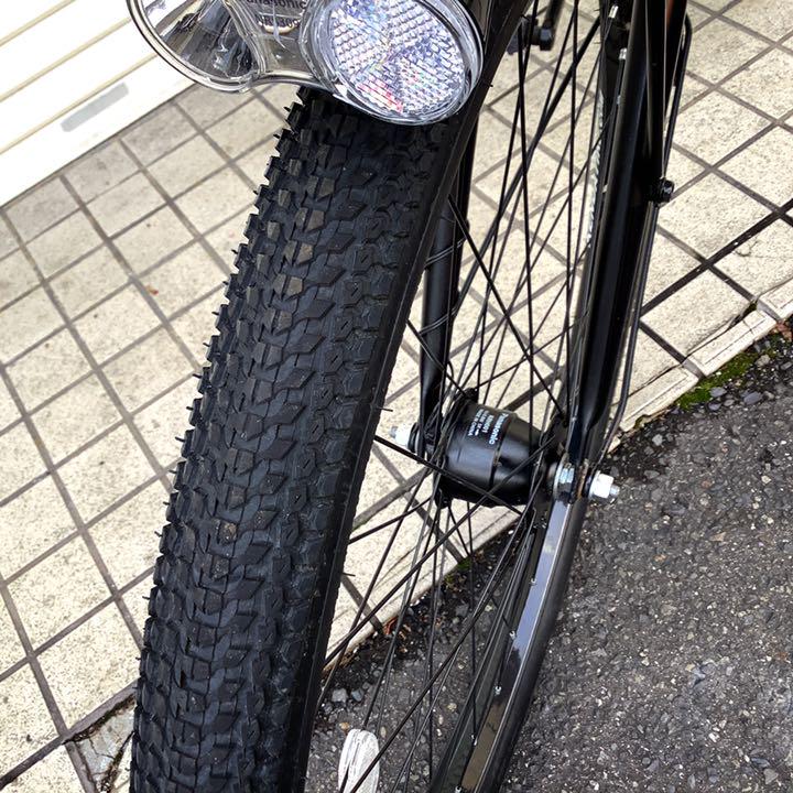 最安値2023 339 ブラック 27インチ 太タイヤ j9DsR-m47150838862 シティ車 TOURBO CROSS 新作爆買い