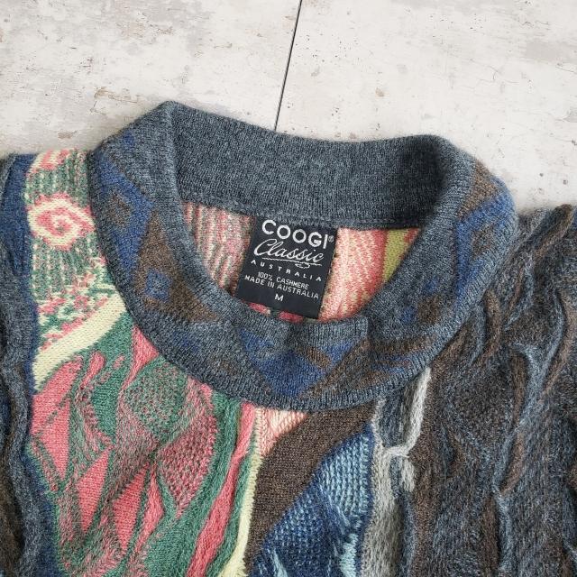 オーストラリア製 COOGI クージー 3Dニット セーター XL