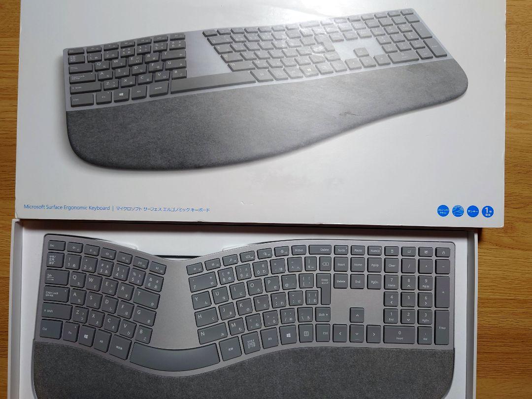 Microsoft Surface エルゴノミクスキーボード Surface Ergonomic Keyboardに乗り換えた