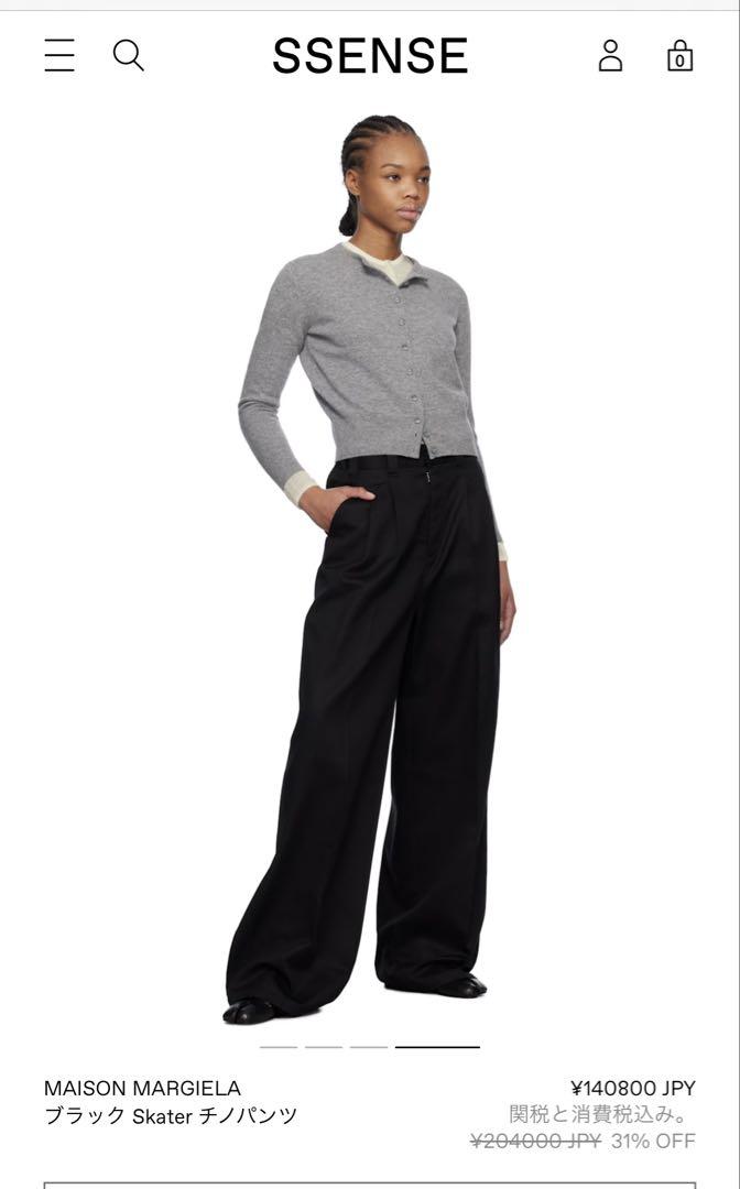 Maison Margiela 24SS スケーターチノワイドパンツ 38 - メルカリ