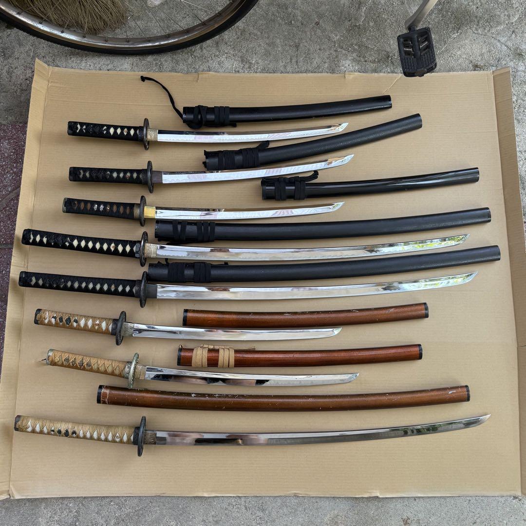 模造刀　8本　模擬刀　刀　和装　コスプレ　侍　サムライ　 日本刀　剣　乱舞　武士