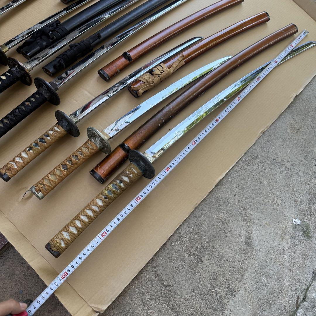模造刀　模造刀　7本　模擬刀　和装　コスプレ　侍　サムライ　 日本刀　剣　武士 模造刀7本模擬刀刀和装コスプレ侍サムライ 日本刀剣乱舞武士