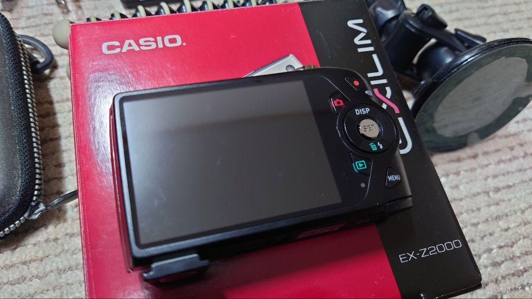 動作品　CASIO EXILIM EX-Z2000 コンデジ　バッテリー付 EX-Z2000 - デジタルカメラ - CASIO