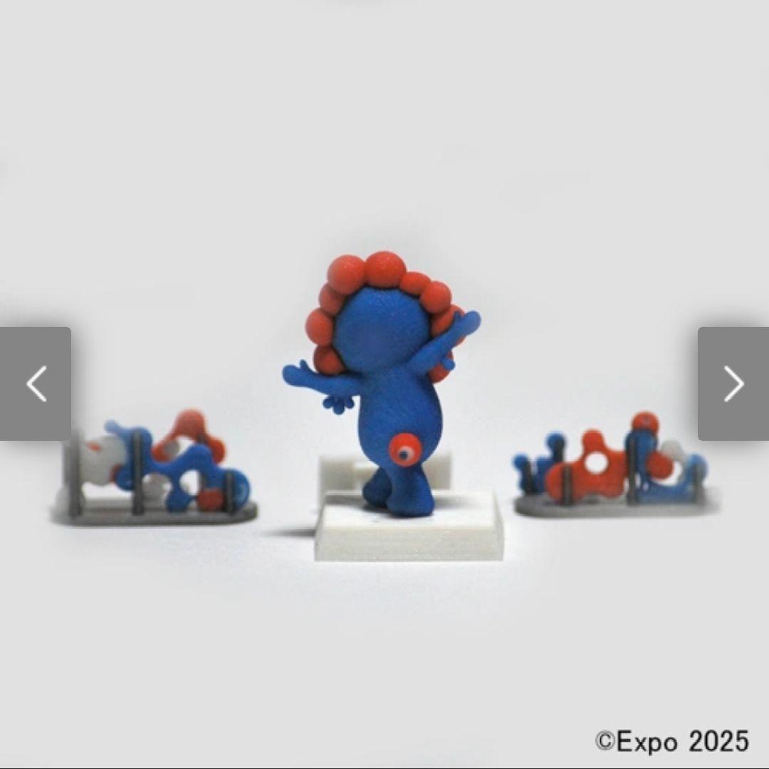 関西万博 ミャクミャク フィギュア 1/150「WAKU-WAKU」西ゲート