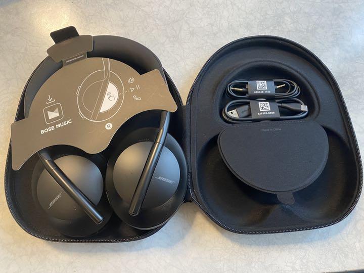 大人気国産 BOSE ヘッドホン NC700 ブラック 4v8l7-m47158008849 ノイズキャンセリング ワイヤレス 格安即納