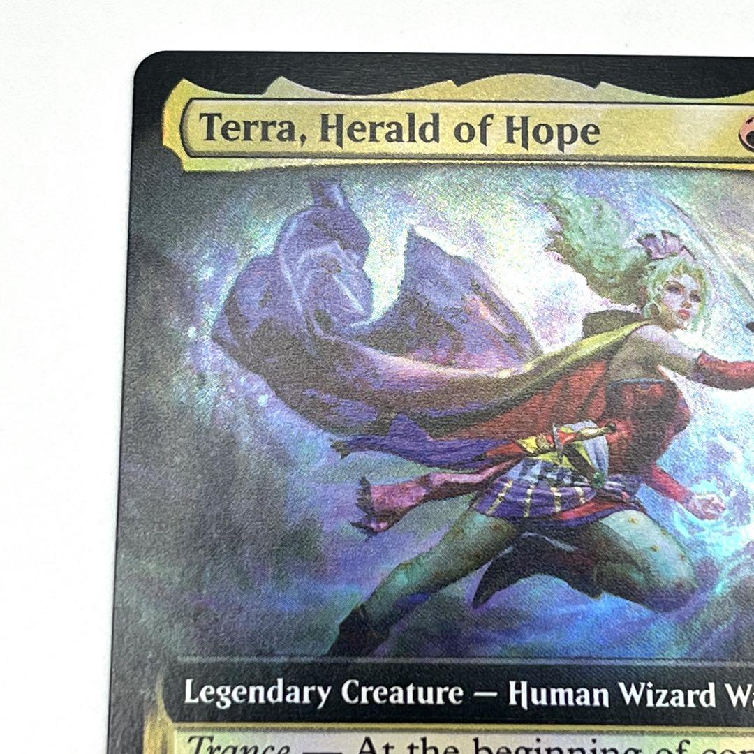 MTG 魔導の力を持つ少女、ティナ　拡張foil 英語版 MTG 魔導の力を持つ少女、ティナ FIC英語版ボーダレスfoil