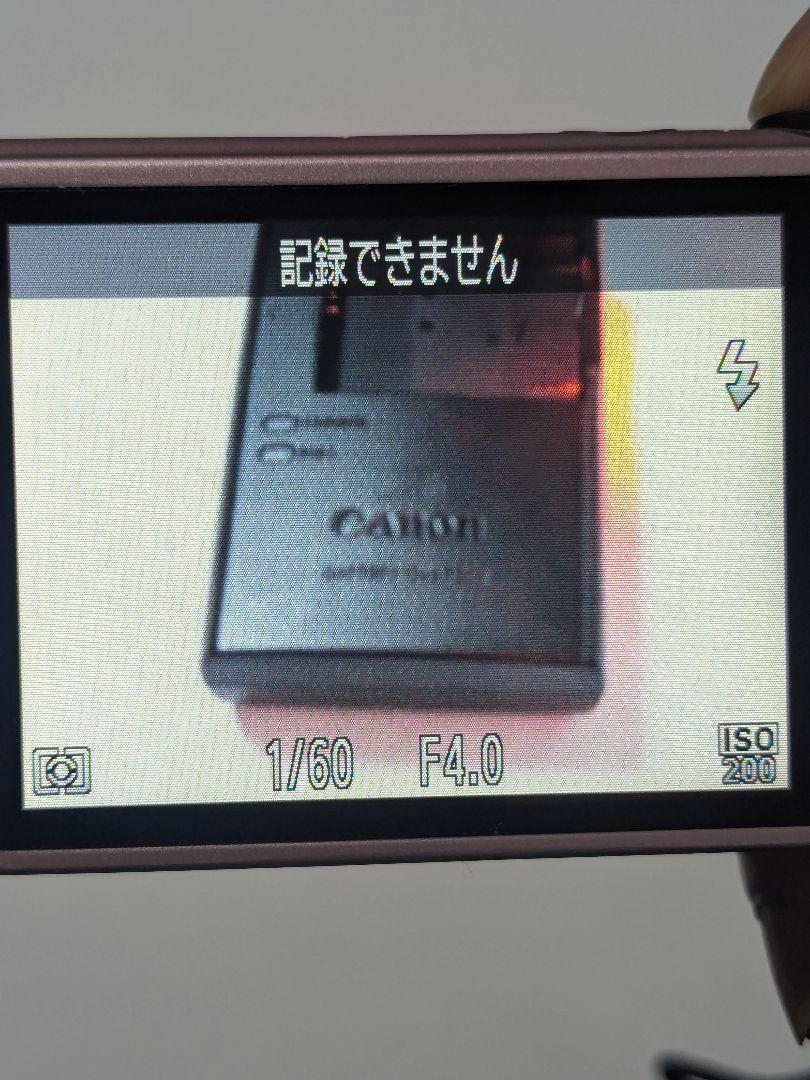 Canon IXY 100Fピンク