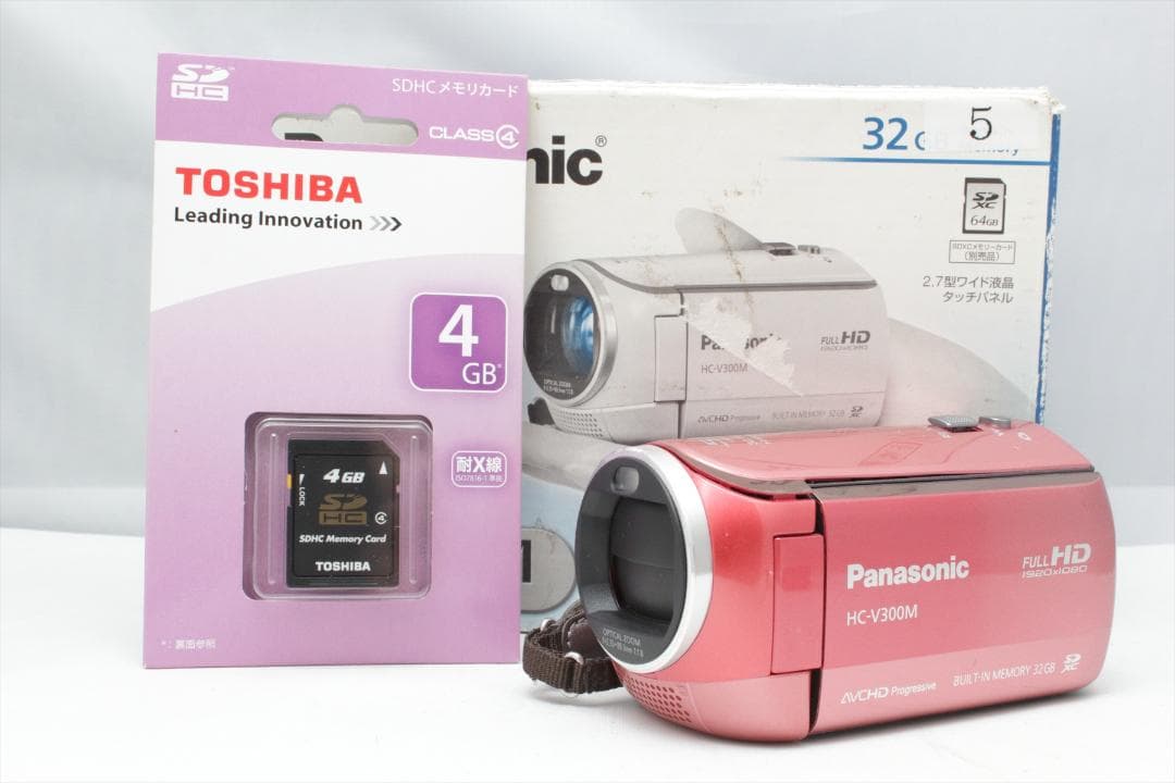 Panasonic HC-V300M ビデオカメラ SDカード付