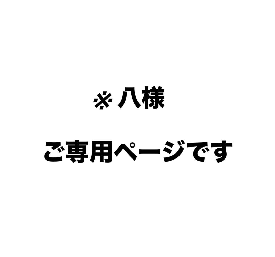 ※ 八様、ご専用ページです