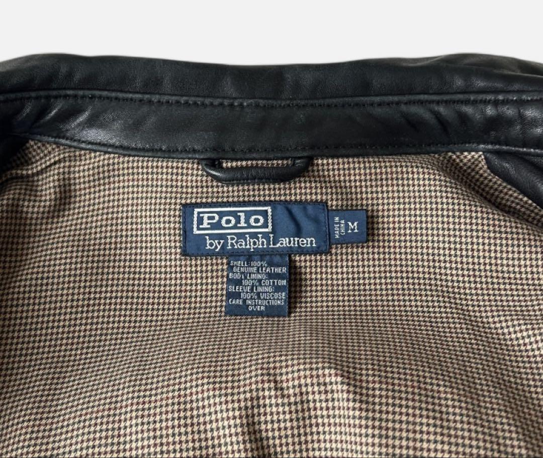 ジャケット・アウター 90s Polo by Ralph Lauren Black Leather