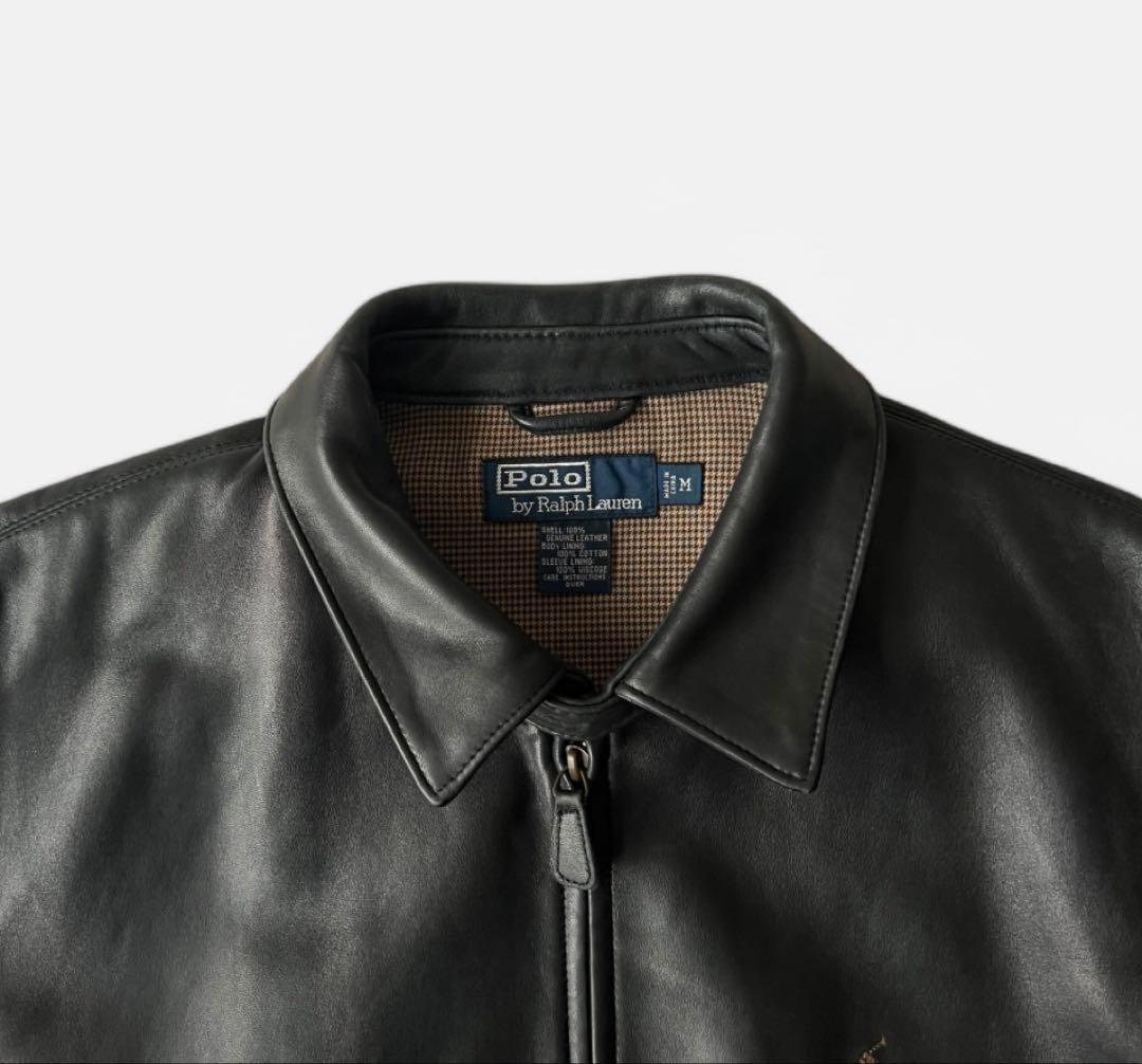 ジャケット・アウター 90s Polo by Ralph Lauren Black Leather