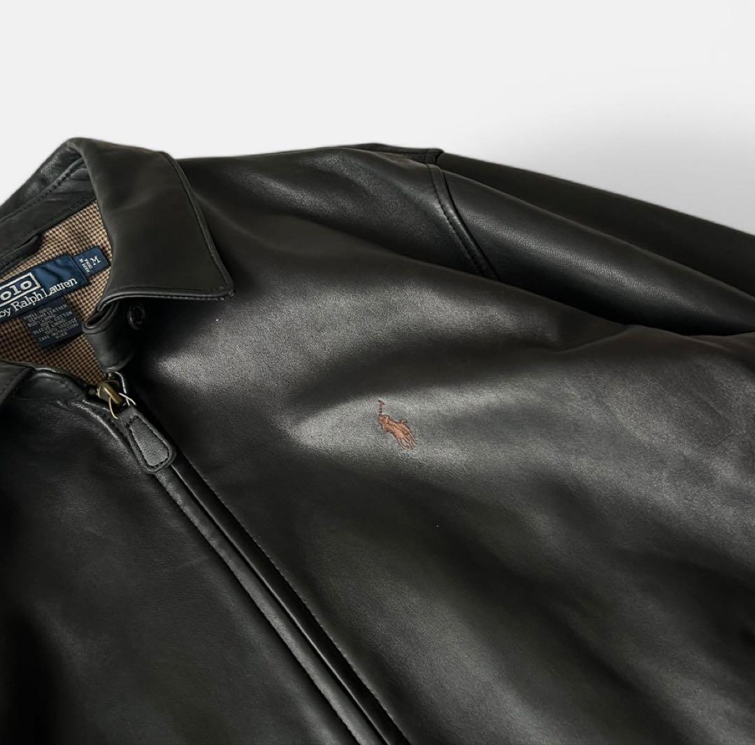 ジャケット・アウター 90s Polo by Ralph Lauren Black Leather