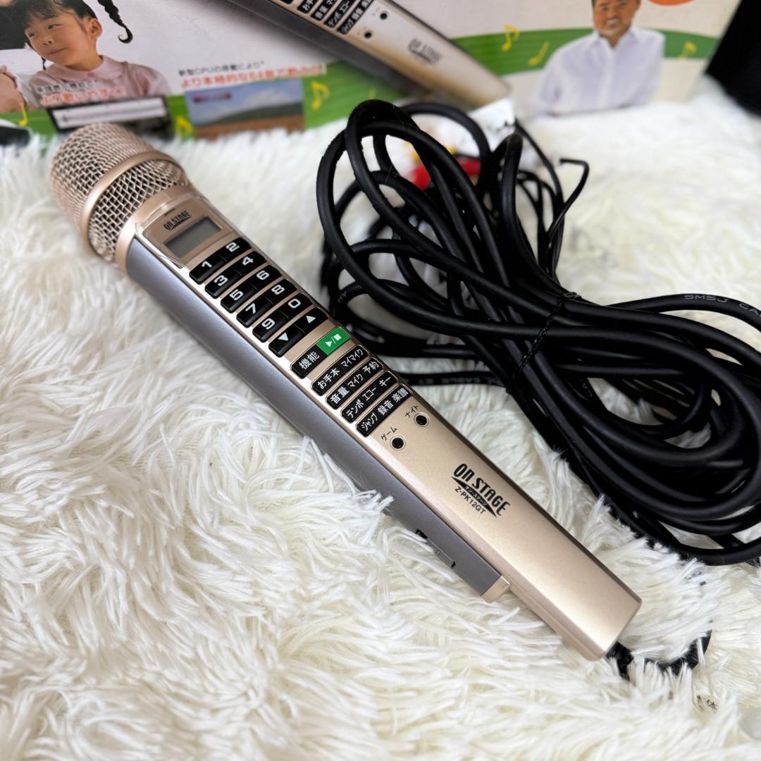 家庭用カラオケ　ON STAGE オンステージ　Z-PK12GT Amazon.co.jp: パーソナルカラオケ オンステージ Z-PK12GT(N