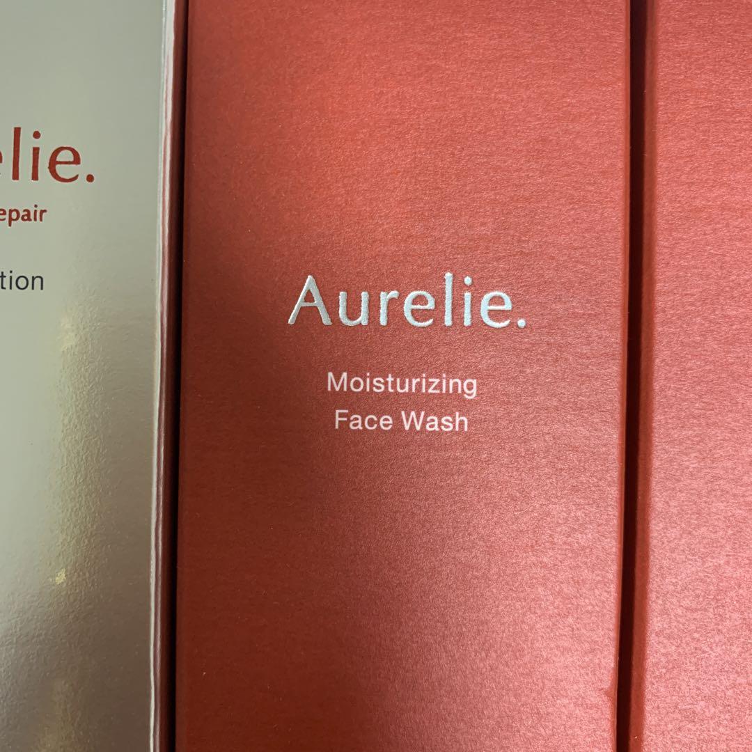 aurelie オレリー プレミアムエイジング集中ケア　泡立てネット、コットン付