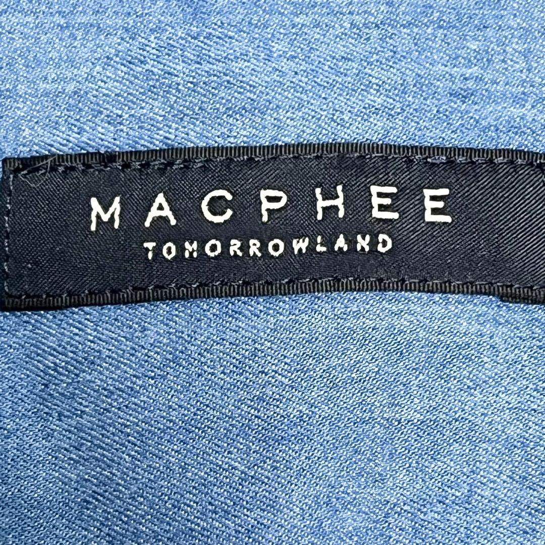 【美品】マカフィー MACPHEE チュニックシャツ 長袖シャツ ヘンリーネック 美品】マカフィー MACPHEE チュニックシャツ 長袖シャツ