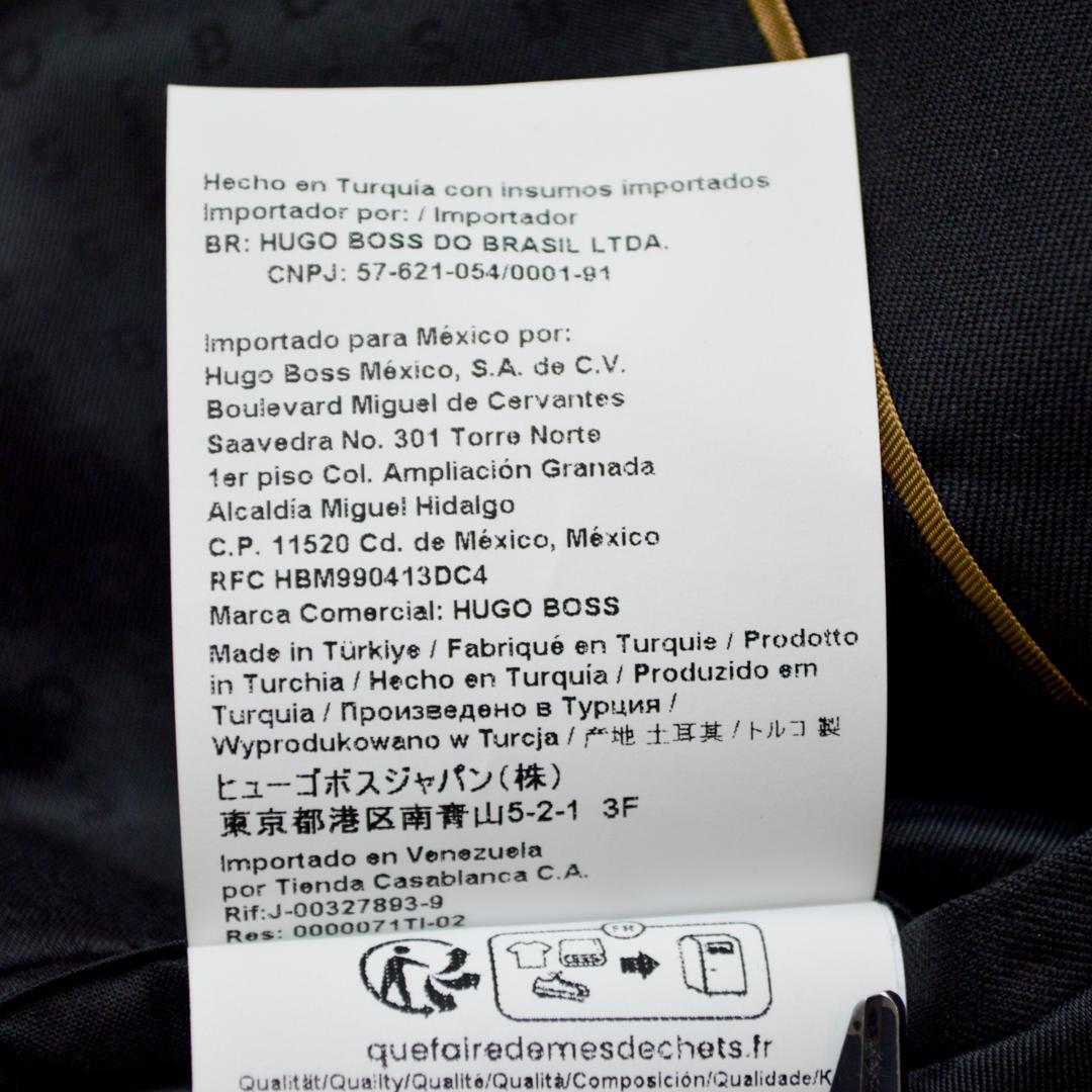 【美品】HUGO BOSSヒューゴボスSUPER120ウールテーラードジャケット