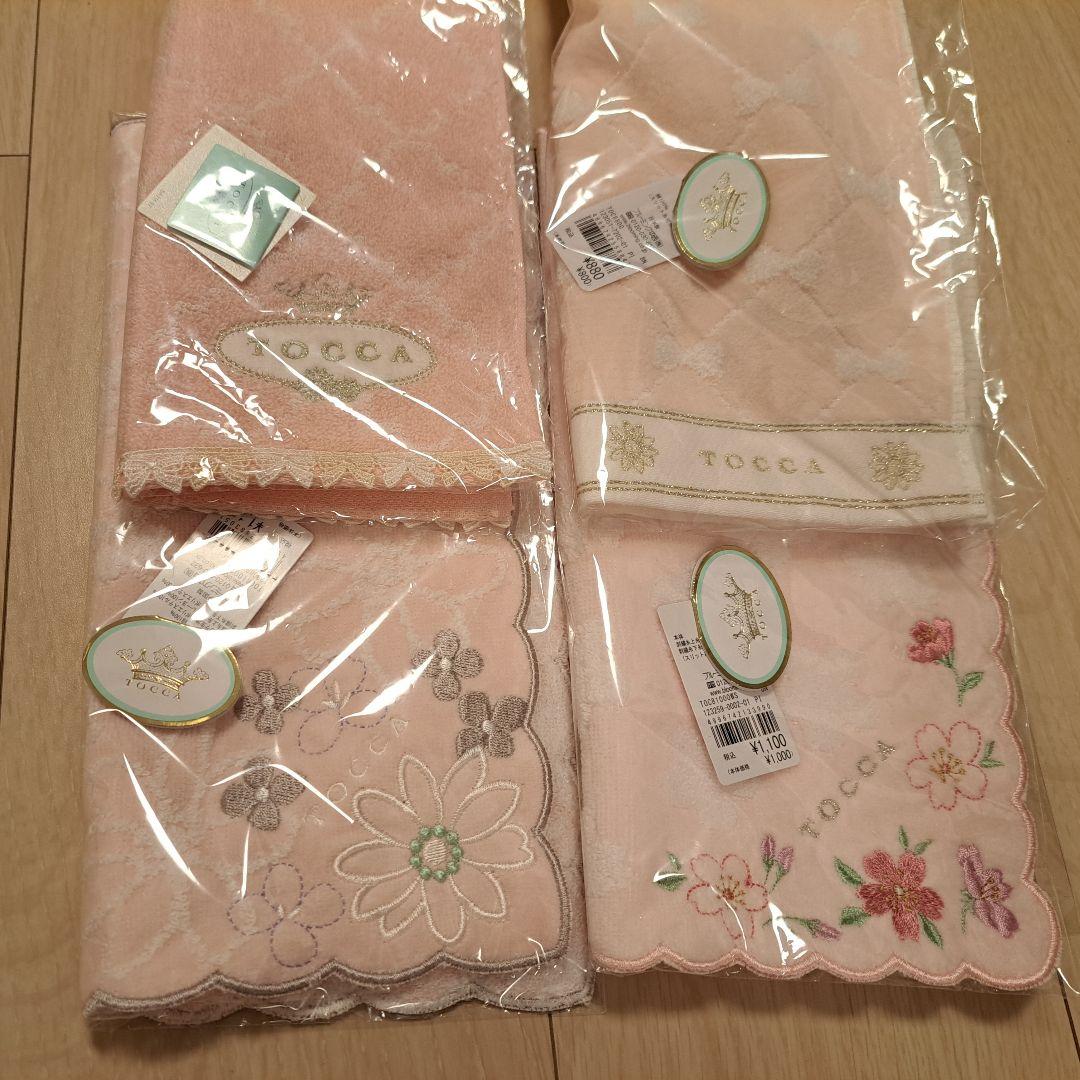 TOCCA タオルハンカチ 4枚セット
