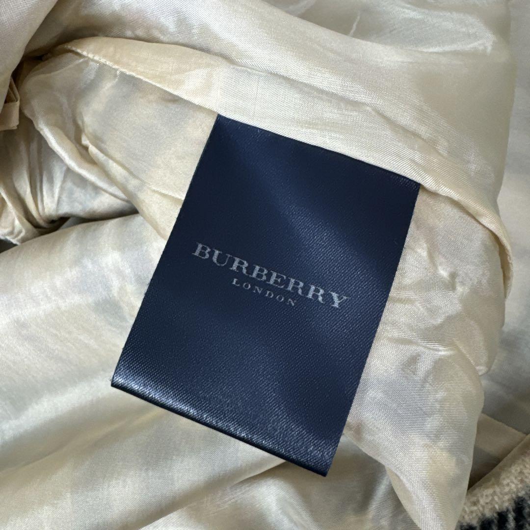 ★美品★BURBERRY LONDON バーバリー ウールスカート ノバチェック
