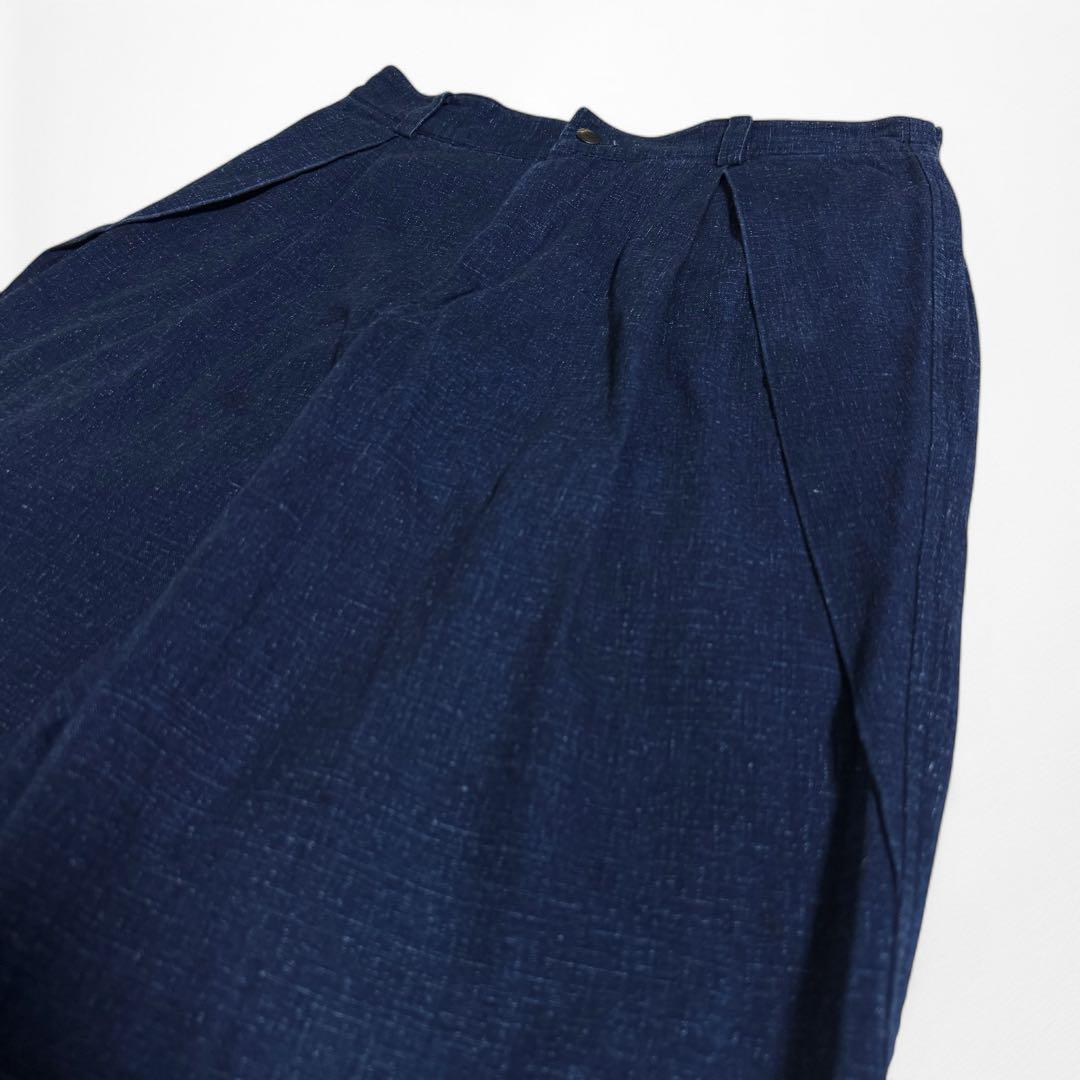 90s 92SS ISSEY MIYAKE インディゴ 変形 パンツ スラックス