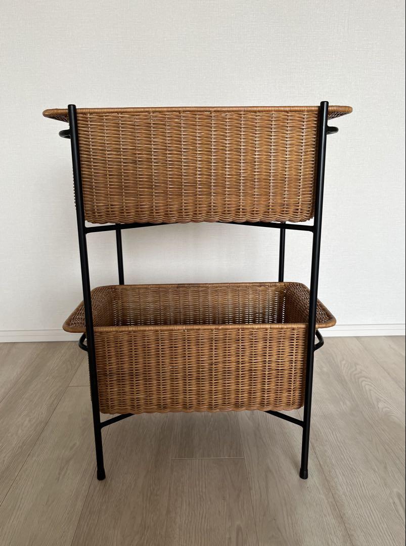 【IDEE】WALLABY BASKET STAND Black