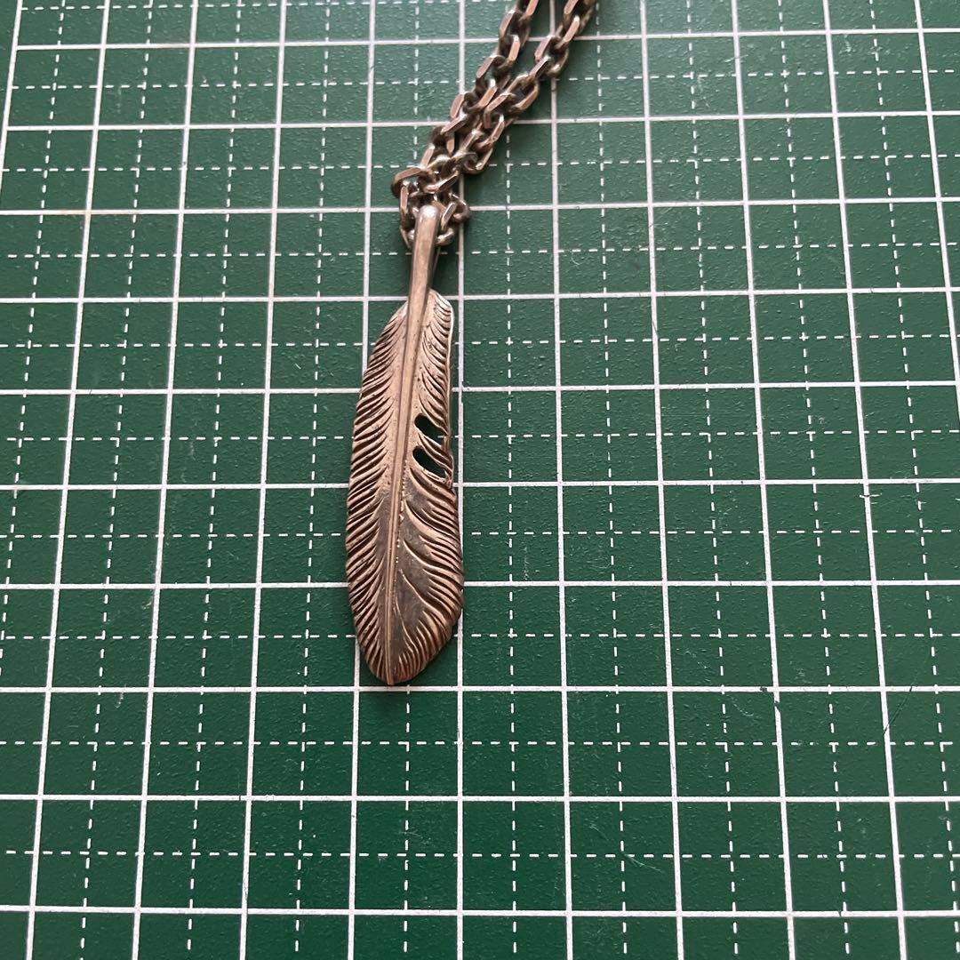 羽根モチーフ ネックレス