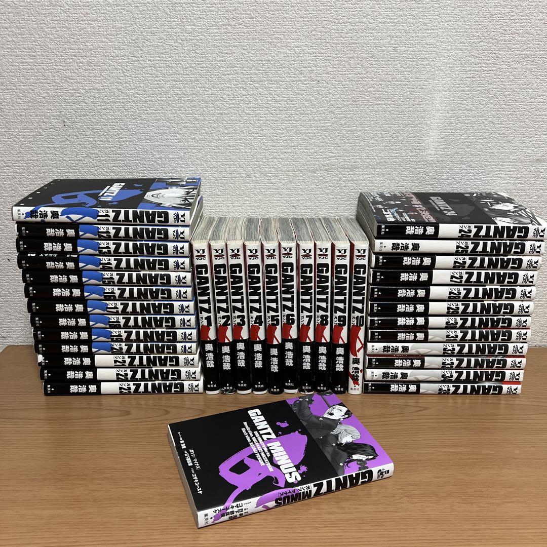 GANTZ 1〜35巻　5種類帯つき　おまけあり