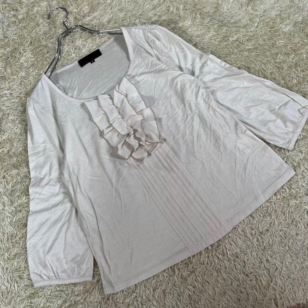 UNTITLED アンタイトル (2) フリル レース Tシャツ 长袖