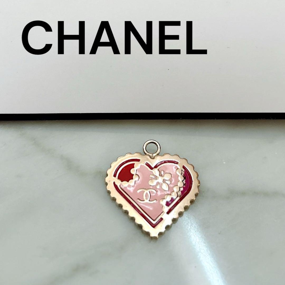 CHANEL シャネル ネックレス ハート ココマーク プラスチック