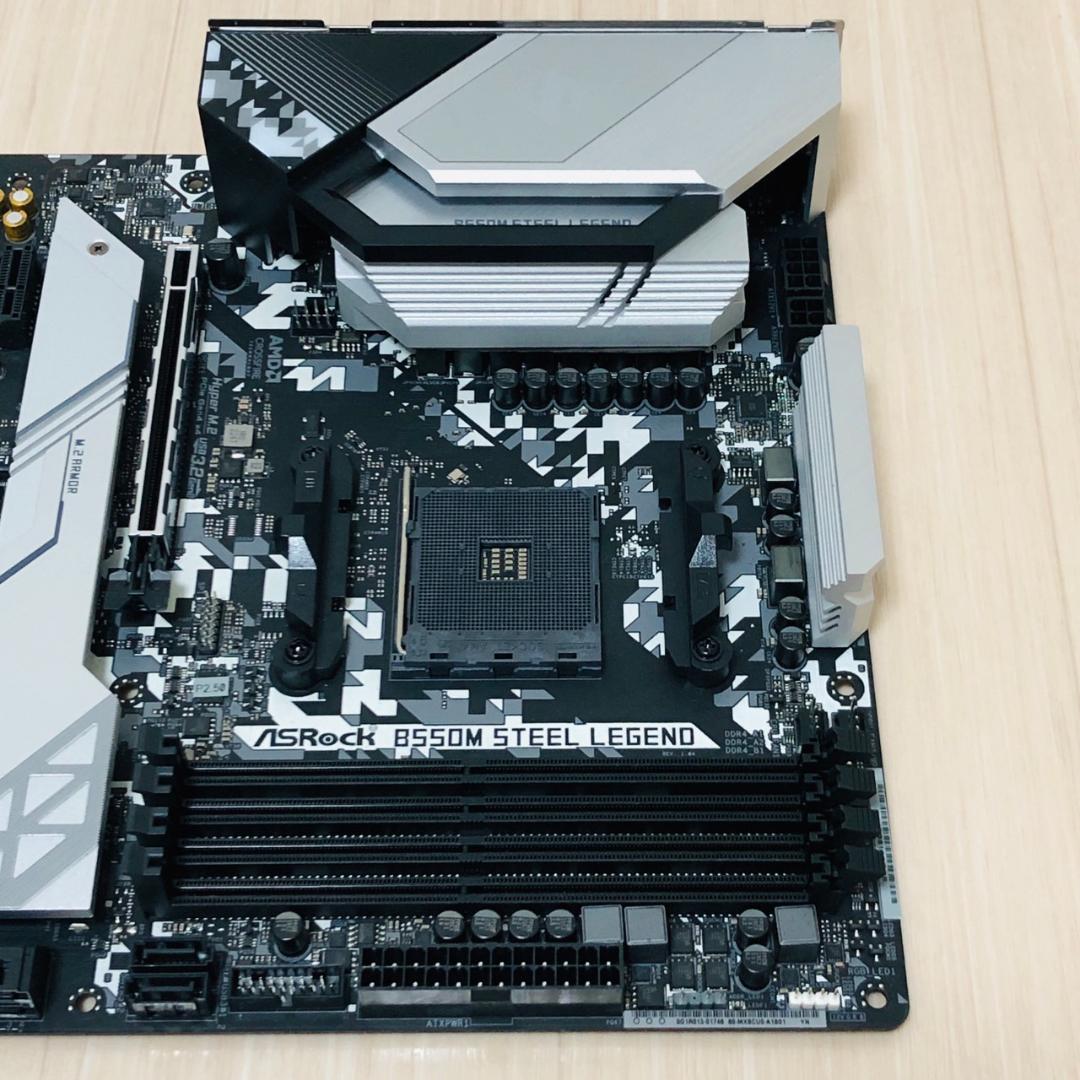 動作品】 steel legend B550M